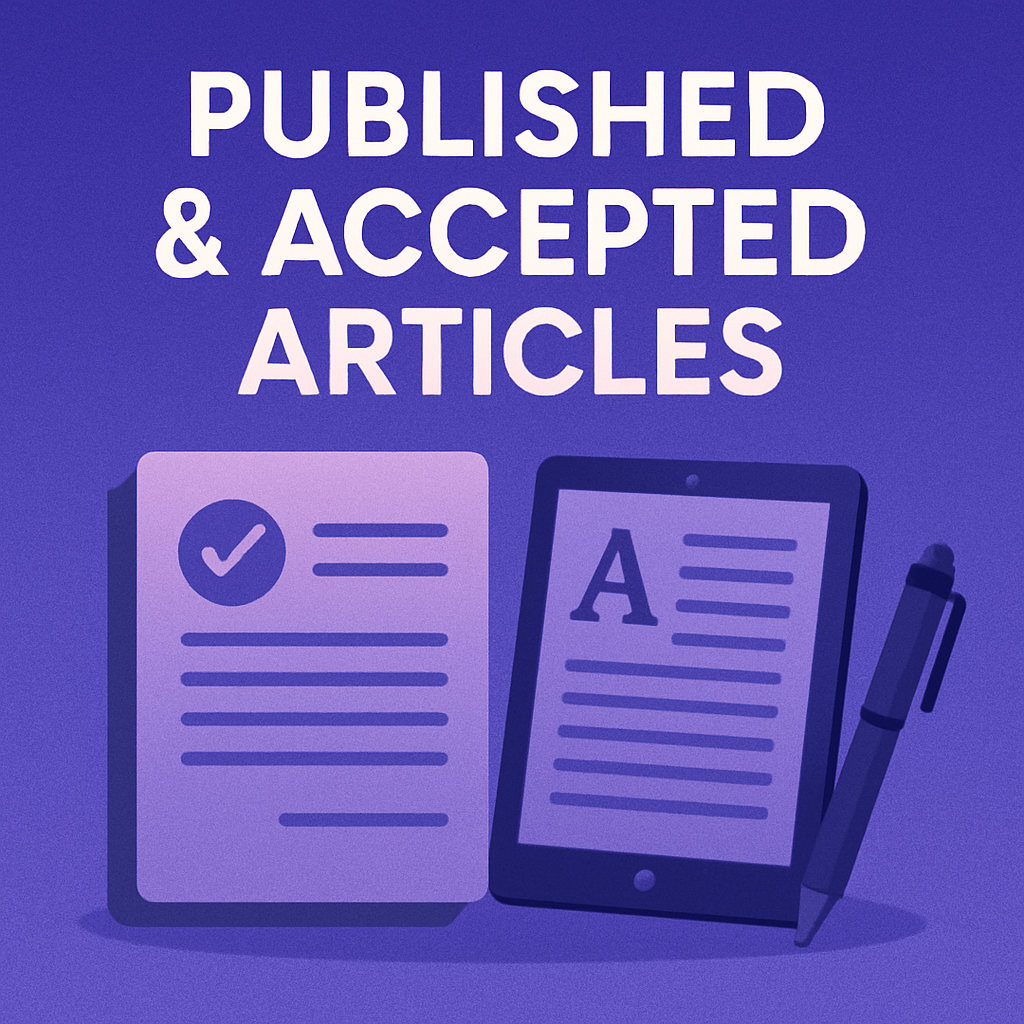 Published & Accepted Articles